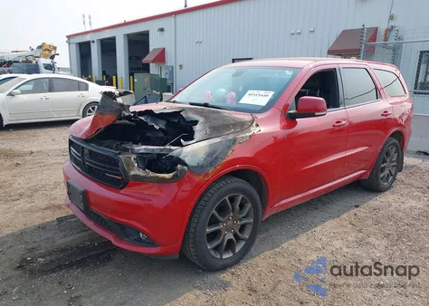 2018 Dodge Durango Gt Awd from USA, damaged, VIN 1C4RDJDG4JC232139
